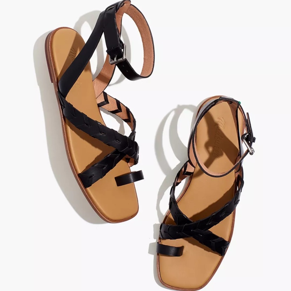 New in box! Madewell The Cassia Whipstitch Sandal